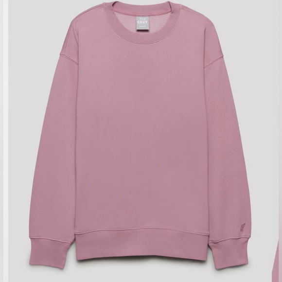 Cozy Boyfriend Fleece Crewneck TNA - Picture 1 of 5